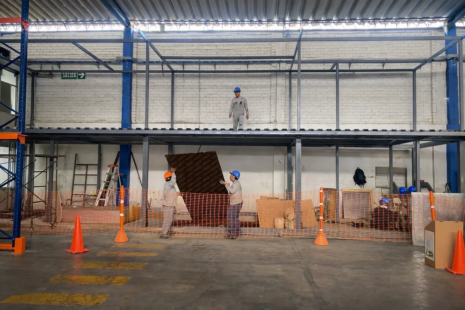 Construcción estructura 3