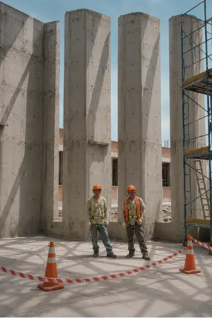 Construcción estructura 6