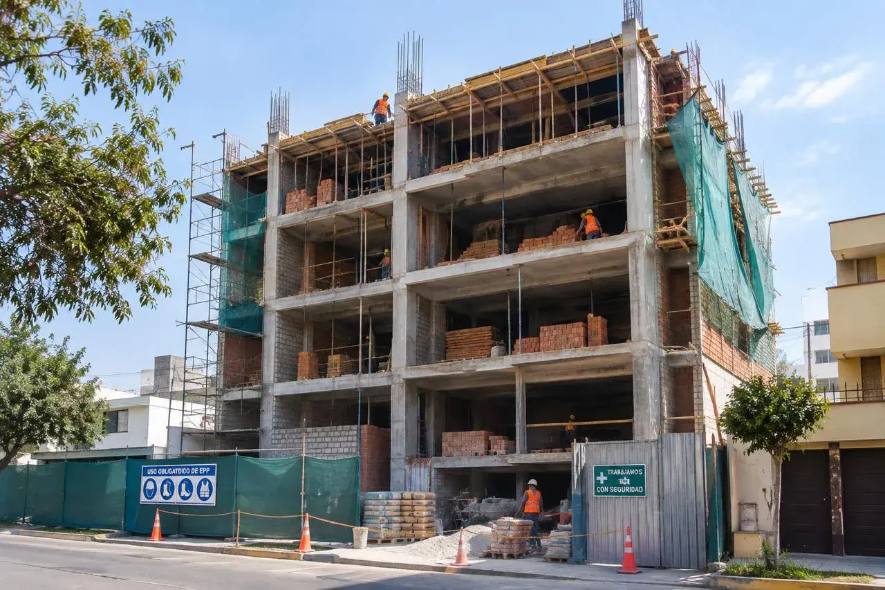 Construcción estructura 4