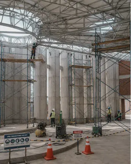 Construcción estructura 5