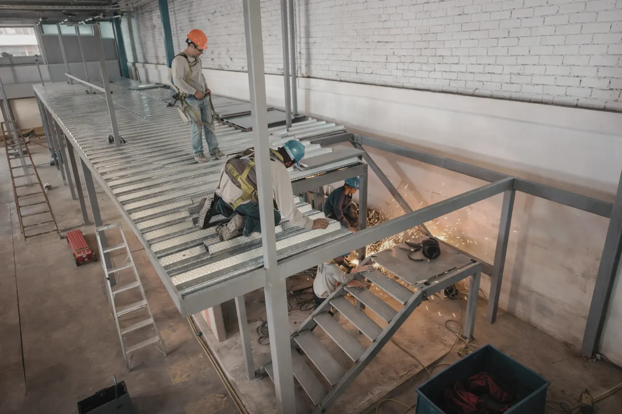 Construcción estructura 2